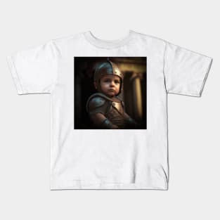 A Cute Gladiator Baby Kids T-Shirt